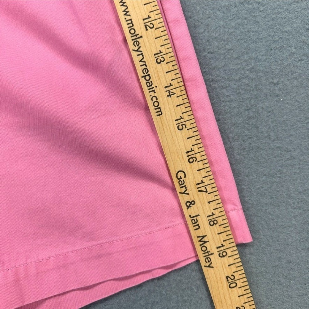 Vineyard Vines Chino Shorts Mens 30 Pink Breaker Cotton Flat Front 1H0213 - Picture 7 of 11
